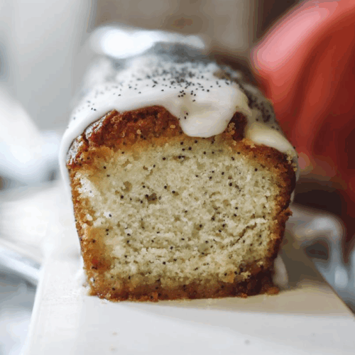 Budín de Limón y Amapolas