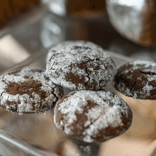 Cookies Craqueladas de Chocolate